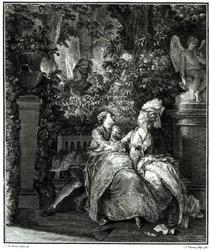 Sí o No 1781, grabado por N. Thomas